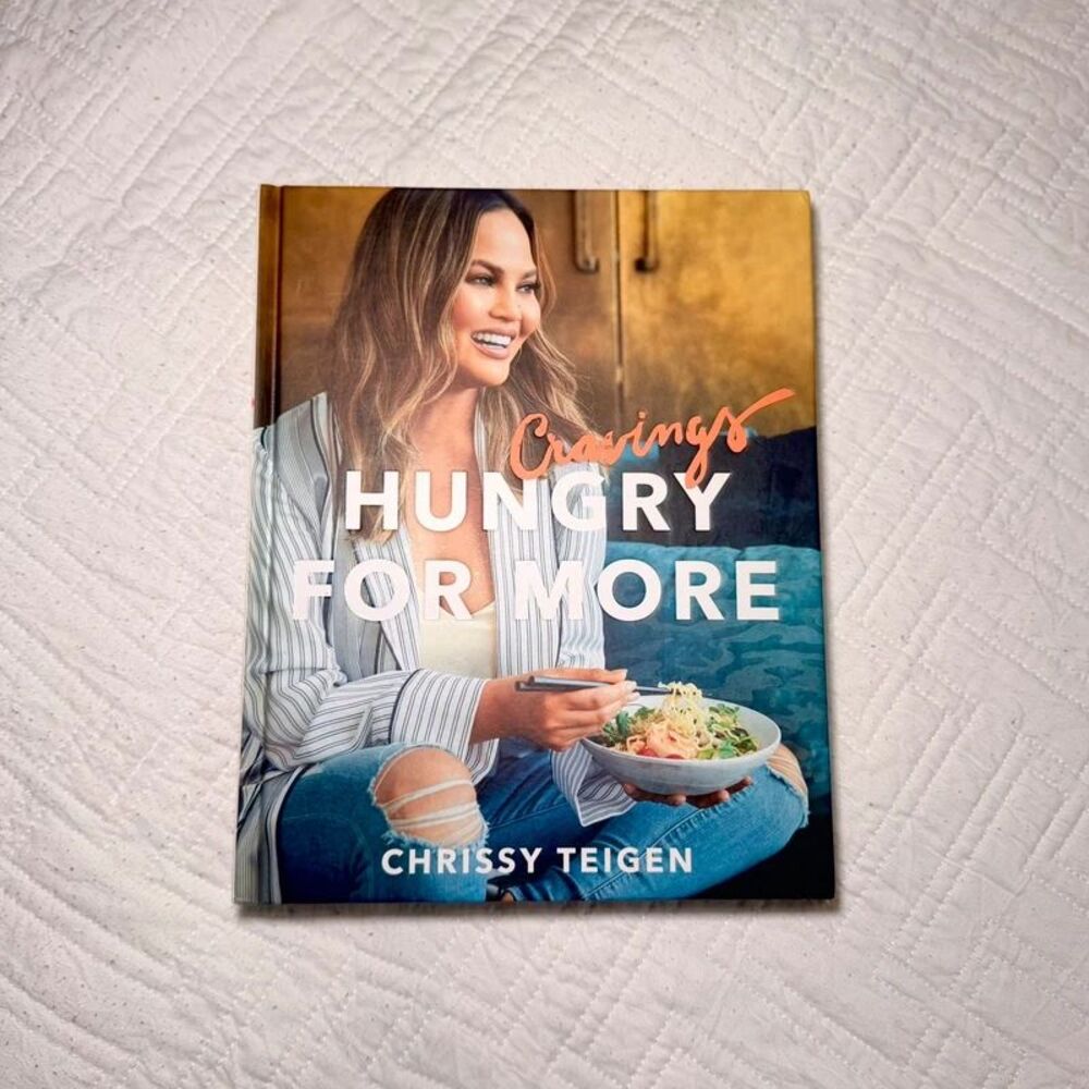 Chrissy Teigen Cravings Hungry for More Cookbook Hardcover Recipes